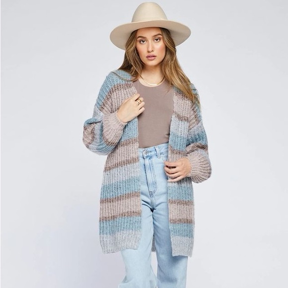 Gentle Fawn Cove Cardigan - Multistripe - Size Medium - Picture 6 of 6